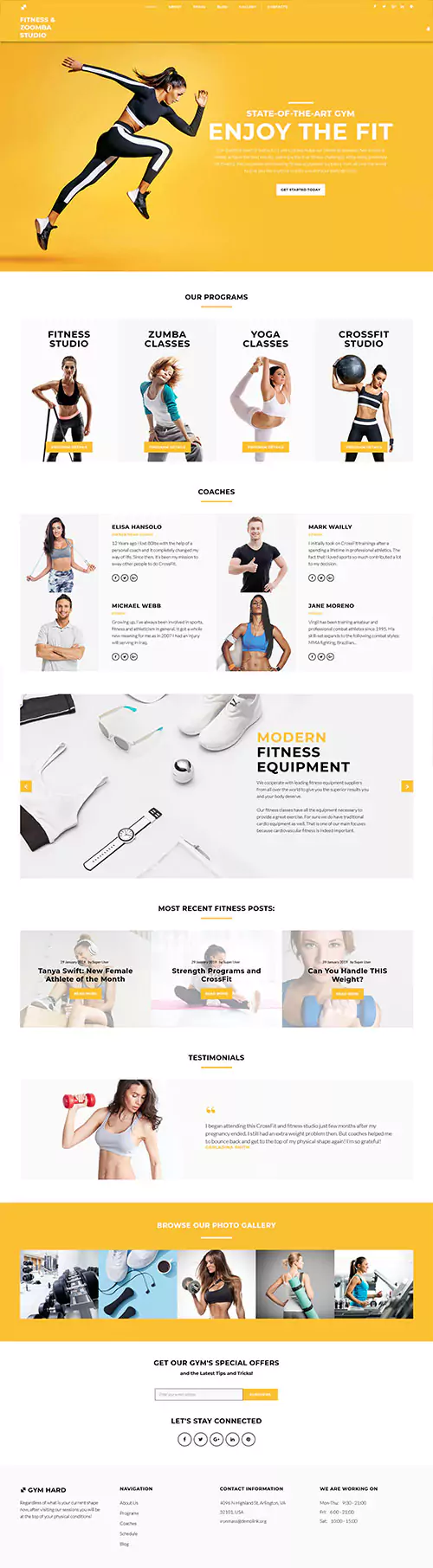 Fitness Application